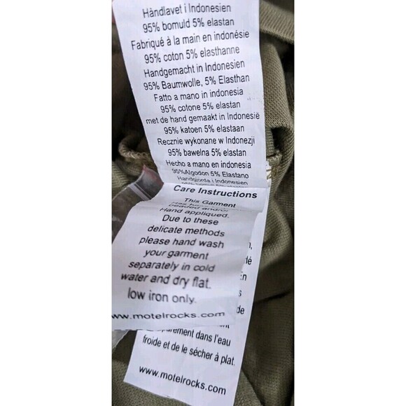 Urban Outfitters Bodycon Mini Dress XXL Army Olive Green - Picture 9 of 11